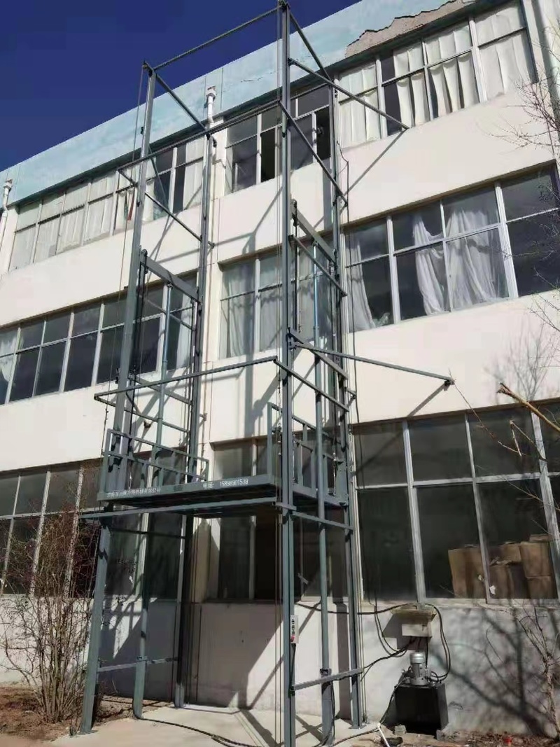 江门室外贴墙货梯